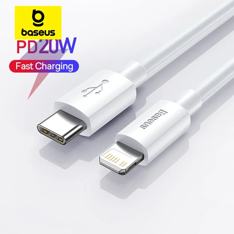iPhone用 USB-C to Lightning 高速充電ケーブル 20W