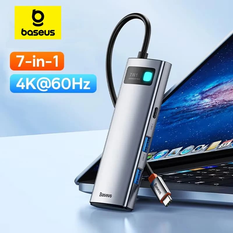 7-in-1 USB-Cハブ 4K HDMI & PD 100W対応